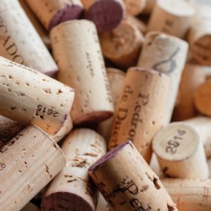 white and brown wooden cork